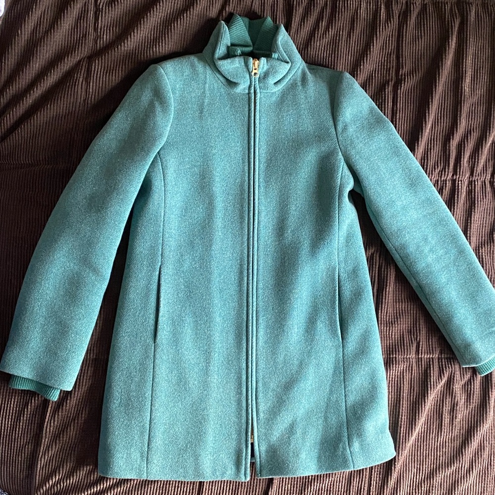 J. Crew Lodge coat in Italian stadium-cloth wool
